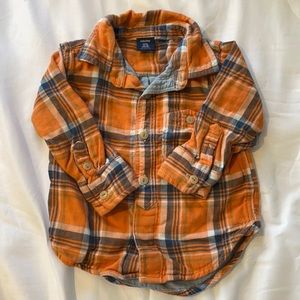 Baby Gap Flannel Shirt & Pants Set